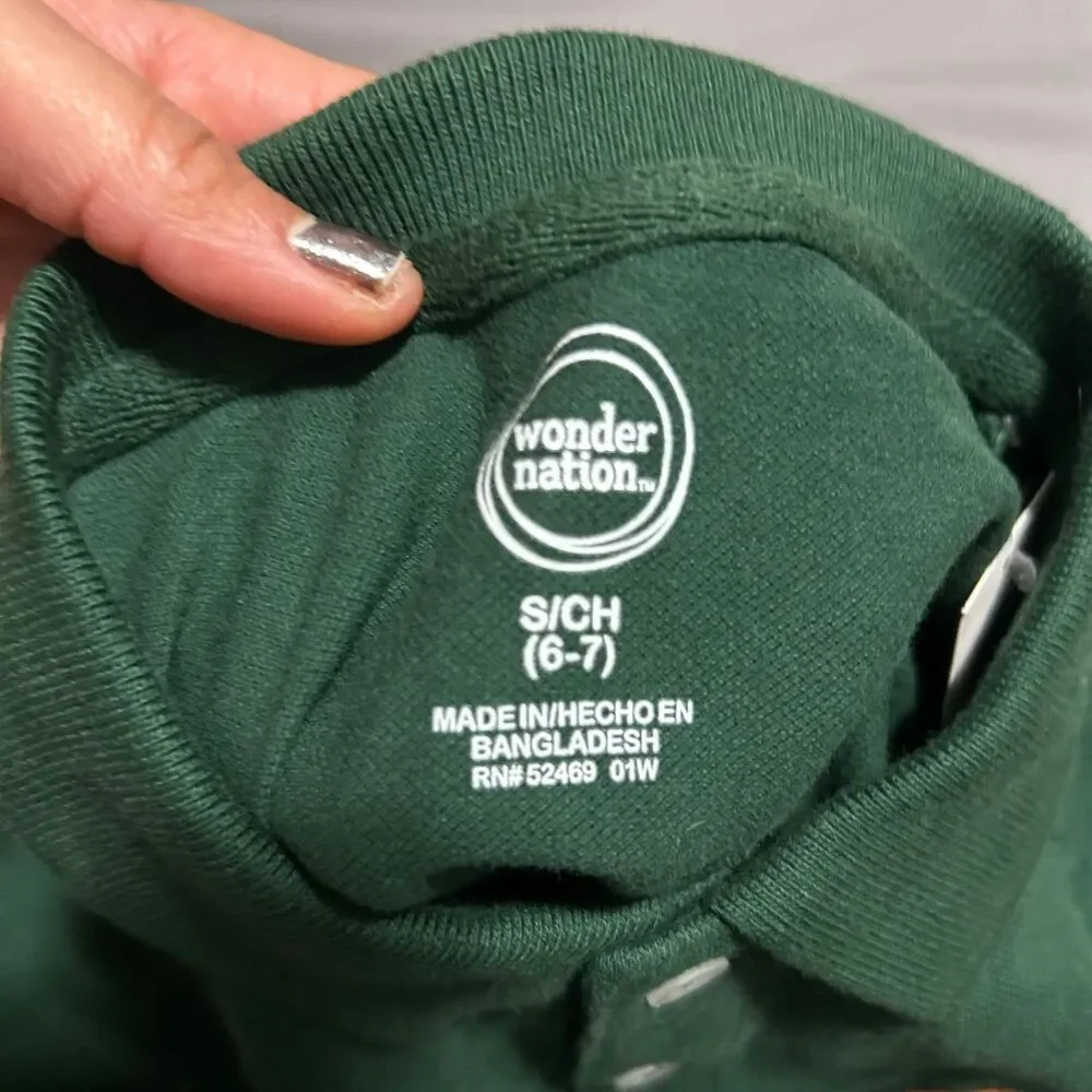 Green Polo shirt